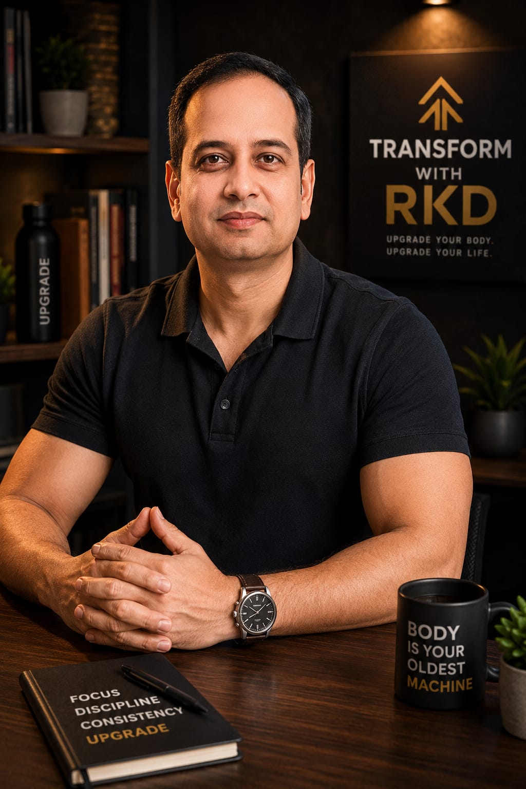 Ramesh K Dubey, founder and lifestyle wellness coach